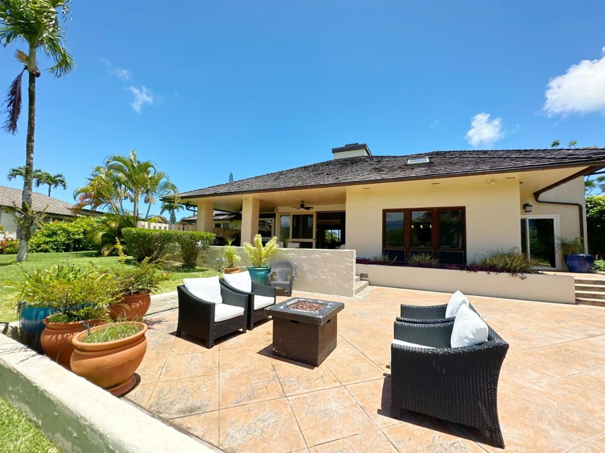 Coral Hale 5Br 3Ba Luxury Home, Ac, Hot Tub And Stunning Views Princeville Exterior photo